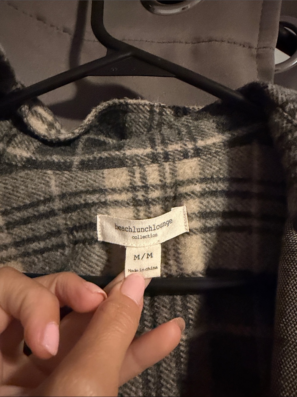 Plaid Flannel Shacket - Picture 2 of 2